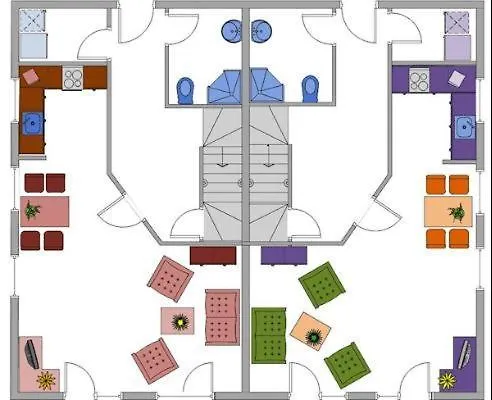 Vakantiehuis Doppelhaushaelfte Diek Twilling 1 Böhl